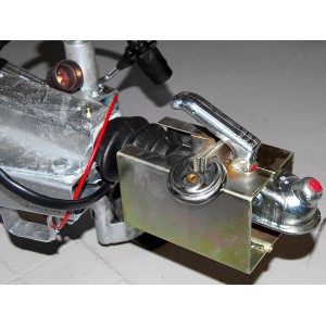 Las Schloss 70 mm für Autoanhänger, silberfarben, mit zwei Schlüsseln für Diebstahlschutz.