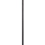 Gartenstab Windrad, 115 cm, blau-gelbes Metallwindrad als Gartendekoration.