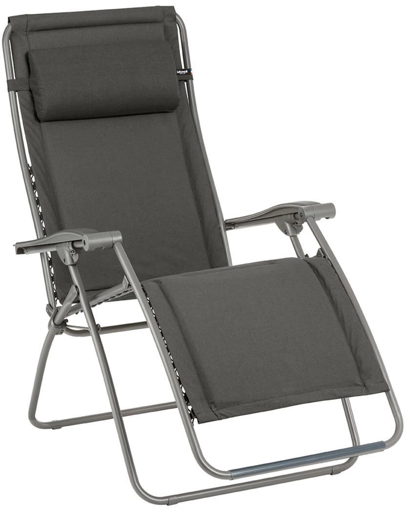 Lafuma Mobilier Relaxsessel RSX Clip padded Polycoton mat Ardoise