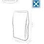 Sitting Point Sitzsack Nachfüllpack 60L, weiße EPS-Perlen zum Nachfüllen.