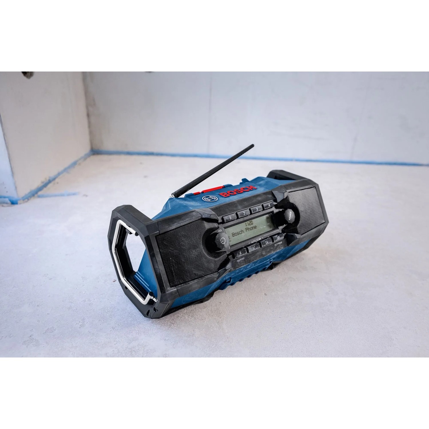 Produktbild von Bosch Professional GPB 18V-3SC – Akku-Radio DAB+ Mit Bluetooth, Baustellen-tauglich