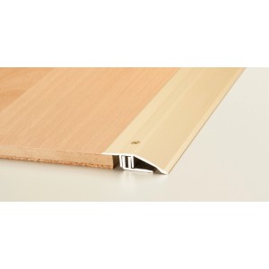 2-teiliges Anpassprofil in Sand, 15 mm hoch, für Laminat und Parkett.