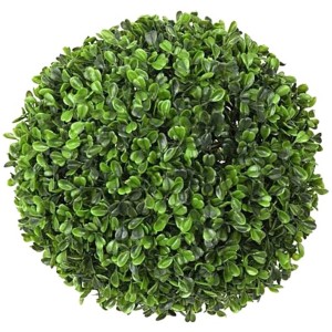 Grüne Deko Buchsbaumkugel, Ø 30 cm, für den Innen- und Außenbereich.