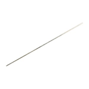 Verzinkte Achse, 800 mm lang, 12 mm Durchmesser, für Rollen und Räder.