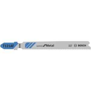 Bosch Stichsägeblatt T 121 AF, 3er-Pack für Metallschnitte.