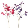 Boltze Dekozweig Silberblatt, 88cm, pink und lila, 2-fach sortiert.