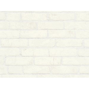 Michalsky Vliestapete Stein Weiß metallic FSC®