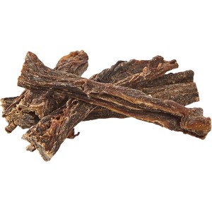 Primox Hunde-Snack Kauer Klassik Rinderschlund, getrocknete Streifen für Hunde.