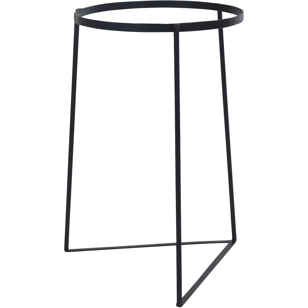 Siena Garden Pflanzenständer Rodos Ø 31 cm x 50 cm Schwarz kaufen bei OBI
