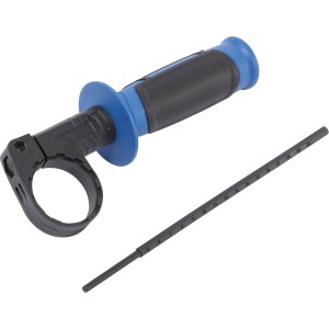 Handgriff und Tiefenstopp für LUX-TOOLS Schlagbohrmaschine E-BMS-21 als Zubehör/Ersatzteil.