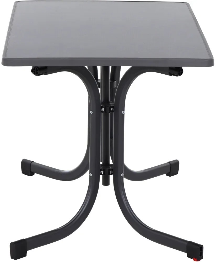 Klapptisch Paco 100cm - Runder Gartentisch In Matt-anthrazit