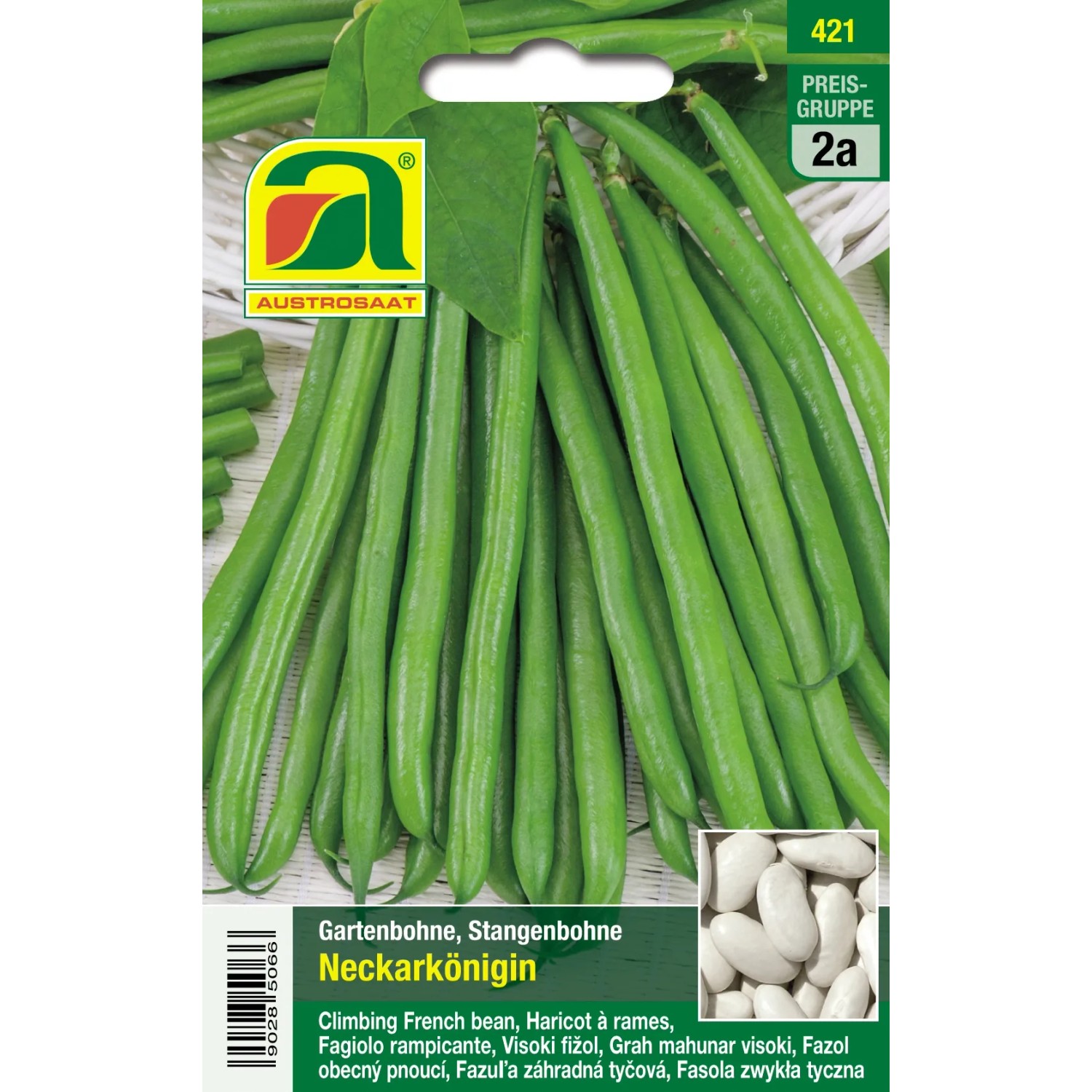 Austrosaat Saatgut Stangenbohnen "Neckarknigin" Phaesolus vulgaris L.  kaufen bei OBI