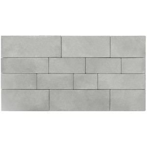 Premac Pflastersteine Edel Grau, Mehrformat mit 6 Formaten für vielfältige Gestaltung.