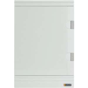 Aufputz Kleinverteiler, 36 TE, 3-reihig, IP40, Weiß.