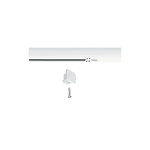 Paulmann URail Einspeisung-Ende in Signalweiß, 16,1 cm, für LED-Schienensysteme.