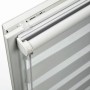 Schöner Wohnen Doppelrollo Tilda, 60x150 cm, Weiß. Detailaufnahme des Rollos mit Kettenzug.