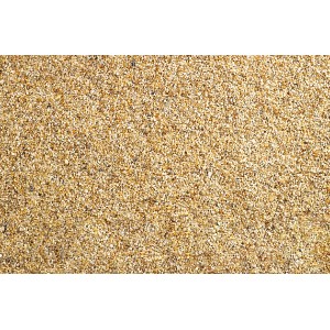 Beiger Aquarienkies (Quarzkies), Körnung 1-2 mm, ideal für Aquarien.