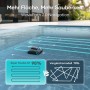 Poolroboter Scuba S1 reinigt systematisch mit WavePath 2.0 Navigation, erreicht 98% Abdeckung für saubere Pools.