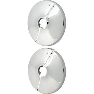 LUX Klapprosette Ø 12 mm Verchromt 2 Stück