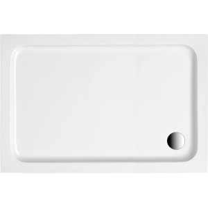 Ottofond Duschwanne Samos Rechteck 120 cm x 80 cm Weiß