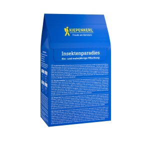 Kiepenkerl Blumenmischung Insektenparadies im blauen Karton.