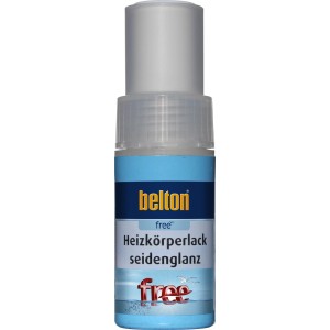 Belton Free Heizkörperlack Stift, Weiß seidenglänzend, 9ml. Lackstift für Heizkörper.