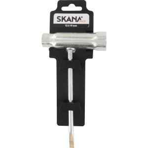Skana Zündkerzenschlüssel, 13/19mm, Universal-Kombischlüssel für Rasenmäher.