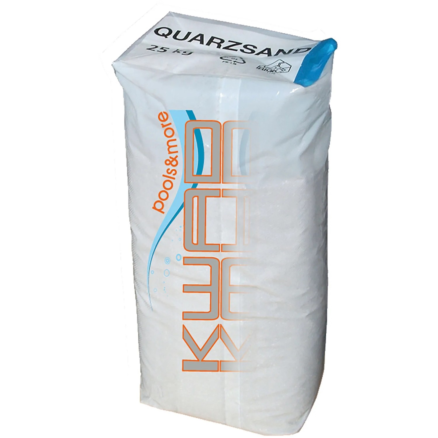 Sack Quarzsand, 25 kg, für Pool Sandfilteranlagen.