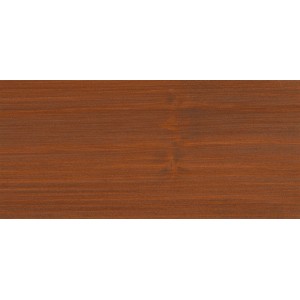 Holzfläche behandelt mit Osmo Holzschutz Öl-Lasur Teak, 2,5L Gebinde.