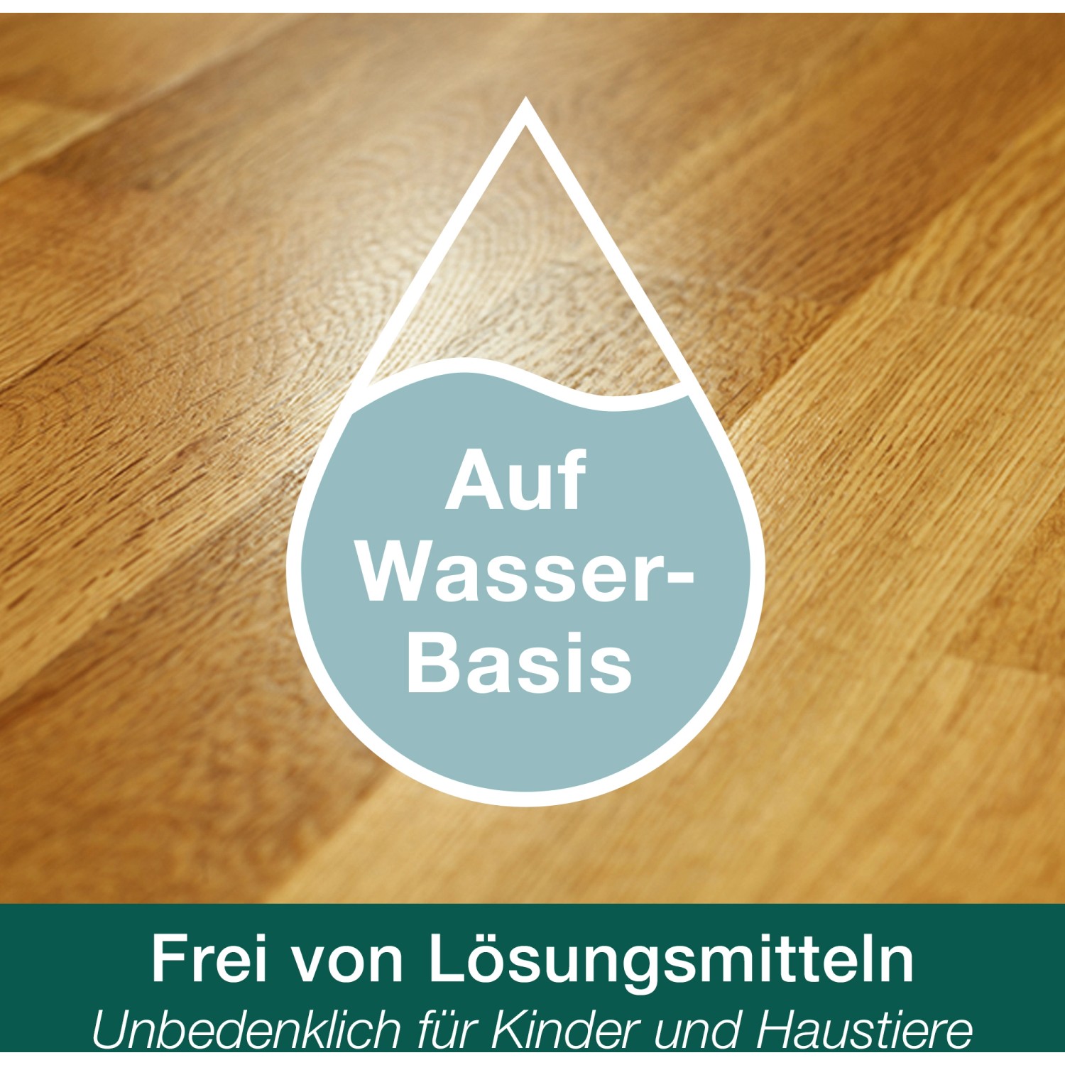 Bona Parkettlack Supreme, glänzend, wasserbasiert und lösemittelfrei für Holz- und Korkböden.