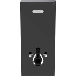 Ideal Standard Neox 80M Vorwandelement WC, schwarz, für Trockenbau, mit Spülkasten.