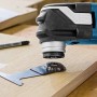 Bosch Professional GOP 40-30 Multicutter mit Zubehör in L-Boxx auf Holz.