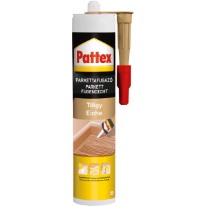 Pattex Parkettfuge Eiche, 310ml Kartusche für elastische Fugen im Innenbereich.