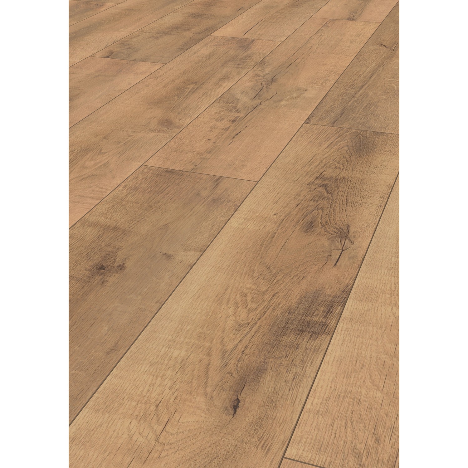 Kronoflooring Laminat Gold Volcano Oak, 7 mm stark. Laminatboden in Holzoptik.