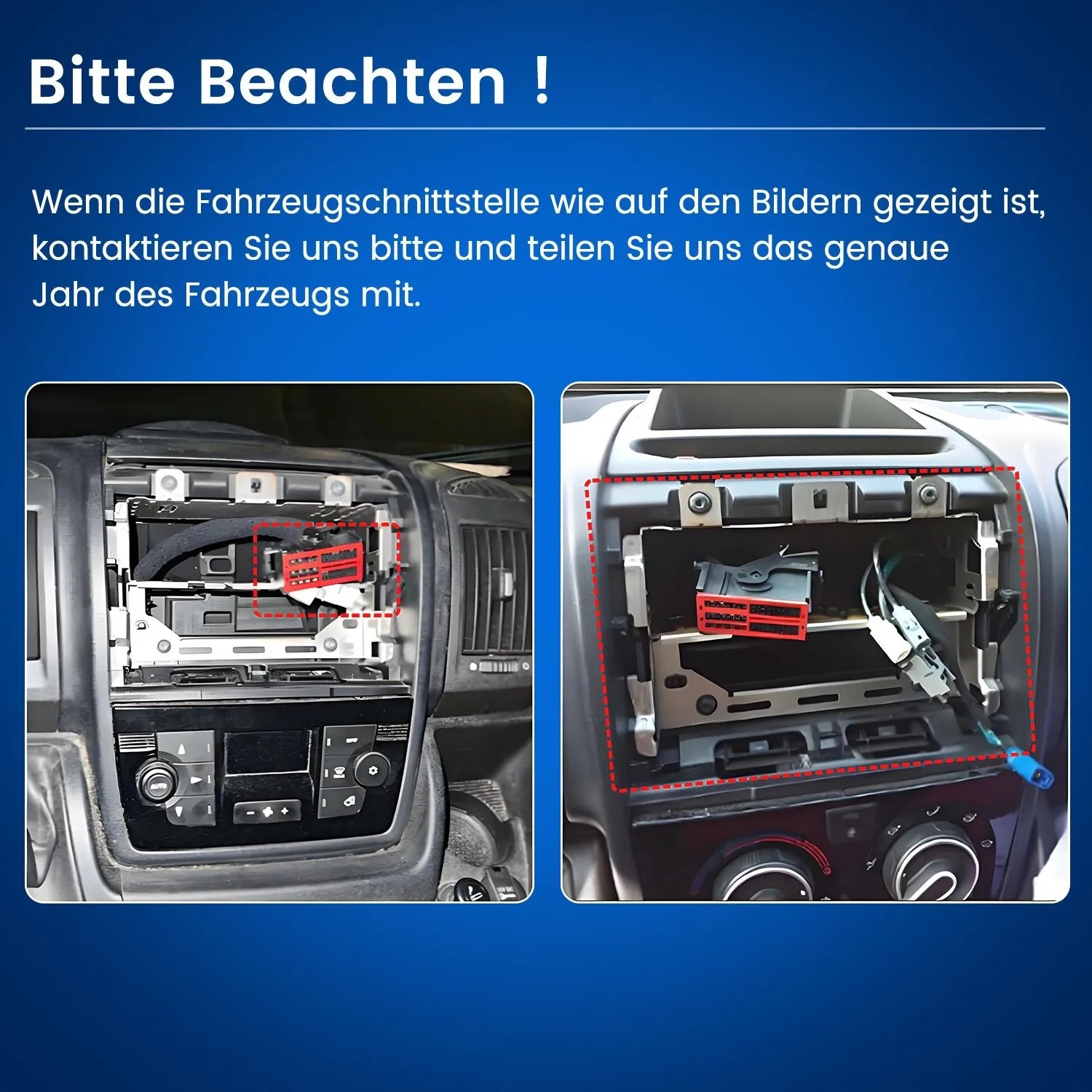 Junsun Autoradio Für Citroen Jumper Peugeot Boxer 2007-2023 Fiat Ducato 2006-2023 Linux Mit Drehknopf_4