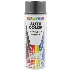 Dupli-Color Auto Color Lackspray, 400ml, Grau Metallic, für Lackreparaturen.