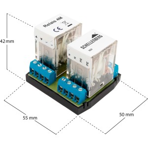 Schellenberg Rollladen-Relais zentral 4-fach zur Steuerung von bis zu vier Rollladenmotoren.