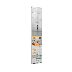 Selitac Laminat-/Parkettunterlage Basic+ 1,6 mm, silber, gerollt, mit Raster für einfachen Zuschnitt.