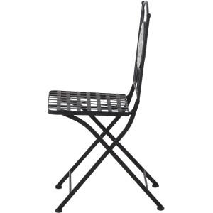 Siena Garden Klappsessel Como, Stahl, grau, Mosaik-Optik, Gartenstuhl, platzsparend.