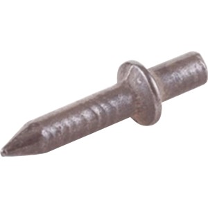 E2 Elektro Einschlagdübel 4x18mm, Stahl, für Nagelschellen.