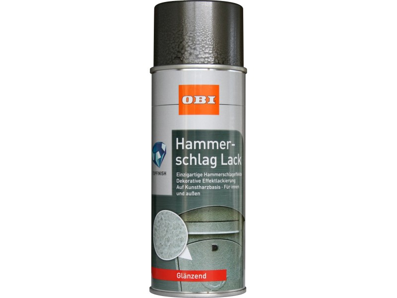 OBI Hammerschlag Lack Spray Anthrazit Glänzend 400 Ml Kaufen Bei OBI