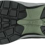 Sohle des Albatros Sicherheitsstiefel Ultratrail CTX Mid S3, schwarz-oliv, mit rutschfestem Profil.