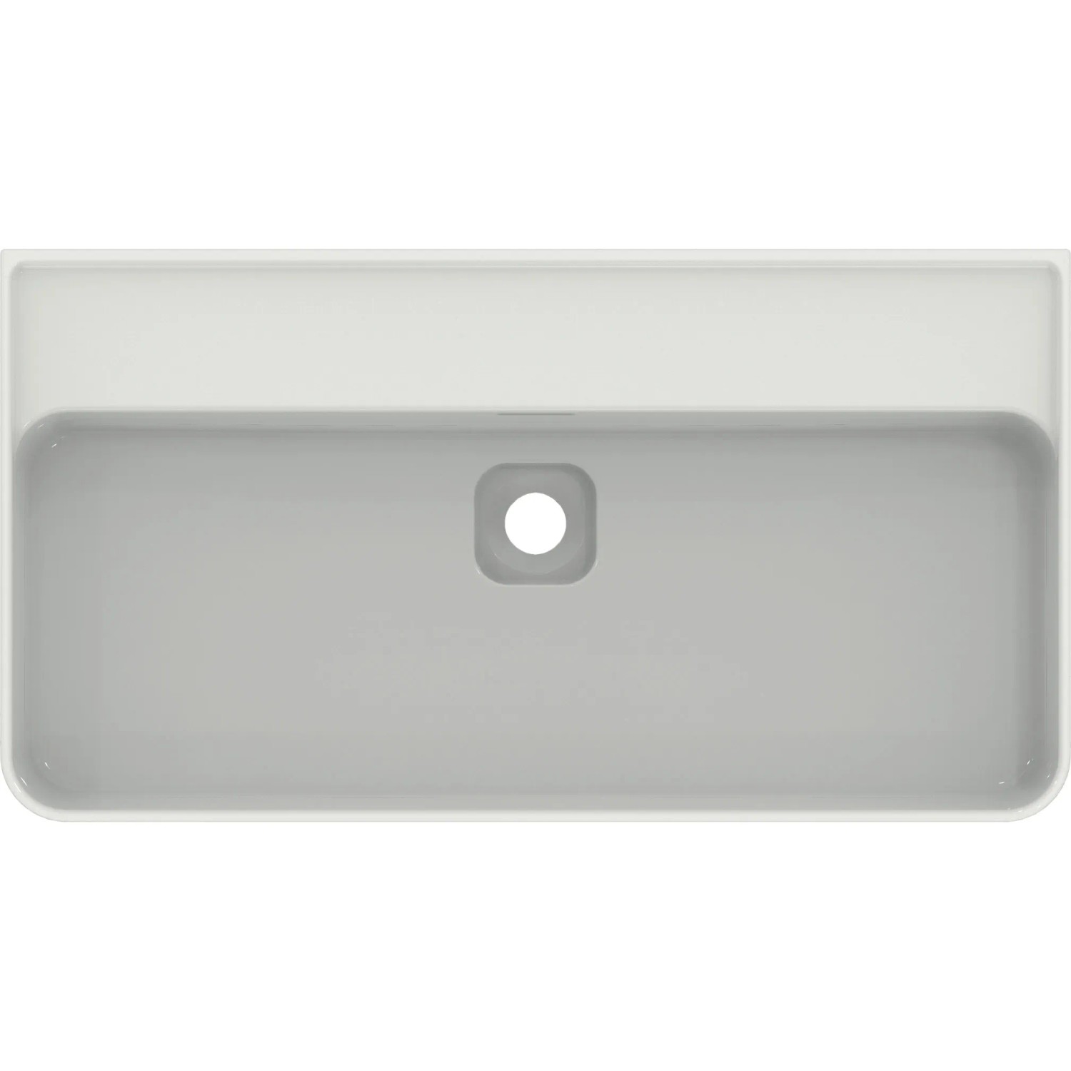 Ideal Standard Strada II Waschtisch, 80 cm, Weiß, ohne Hahnloch, mit Überlauf.