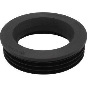 KÖRO Abwasser-Reduzierstück DN110 x 75 mm aus Gummi für Heizungs-Installation.