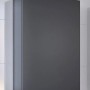 Held Möbel Bad-Hängeschrank Verona, 40 cm, matt Grau. Hängender Badezimmerschrank mit schlichter, grauer Front.