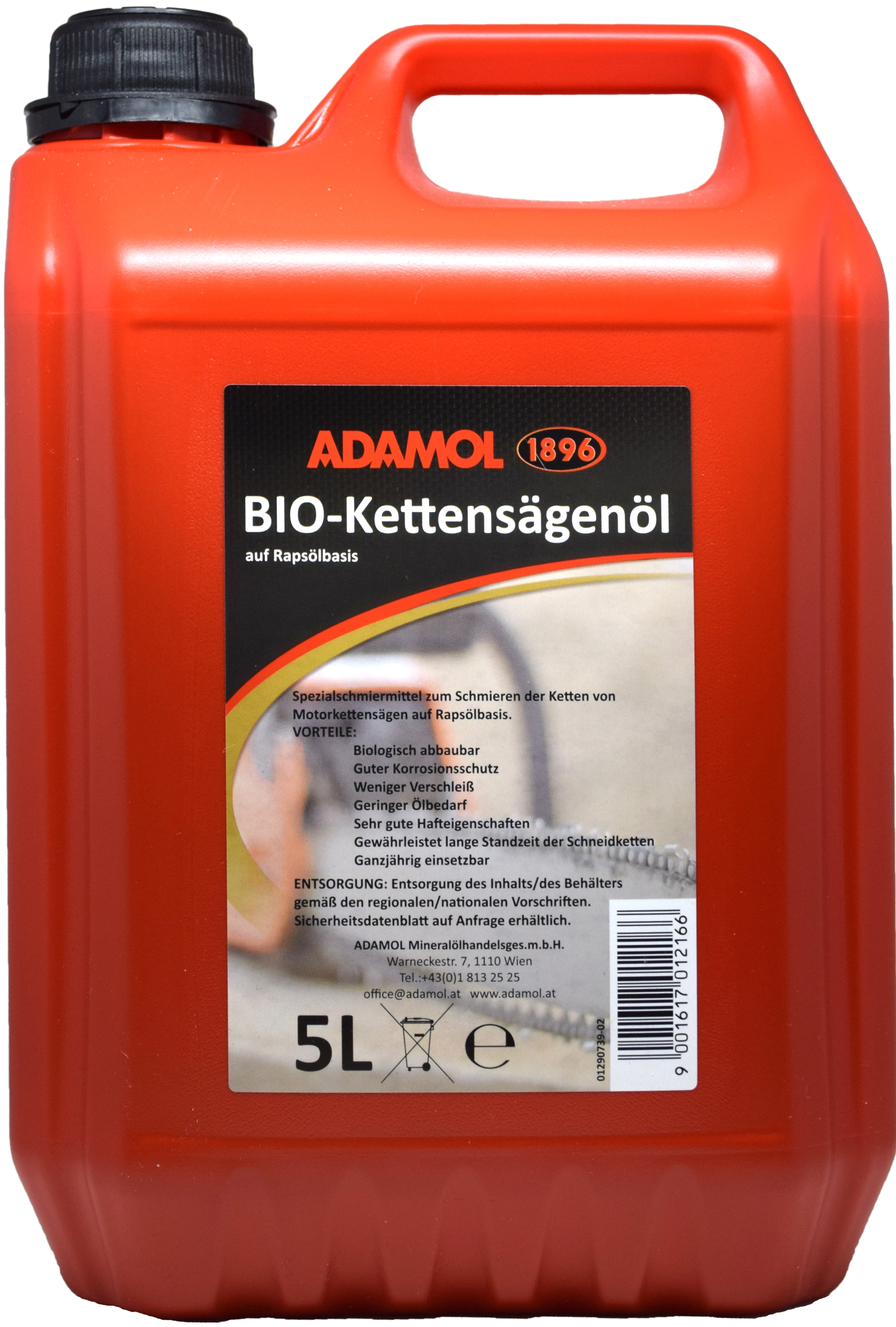 Adamol 1896 BIO-Kettensägenöl 5l kaufen bei OBI