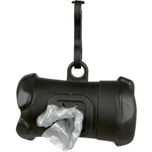 Trixie Dog Pick Up Beutelspender mit Rolle, schwarz, für Kotbeutel zur einfachen Entsorgung.