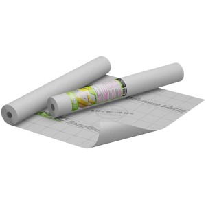 Icutec Dampfbremse Vario, 1 m x 25 m Rolle, Dämmstoffzubehör für Steil- und Flachdächer.