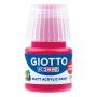 Giotto Decor Acrylfarbe Kaminrot, 25ml, matte Acrylfarbe für Hobby und Dekoration.