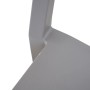 Detailansicht: Stapelsessel Alley in Taupe, Glasfaserverstärktes Polypropylen.